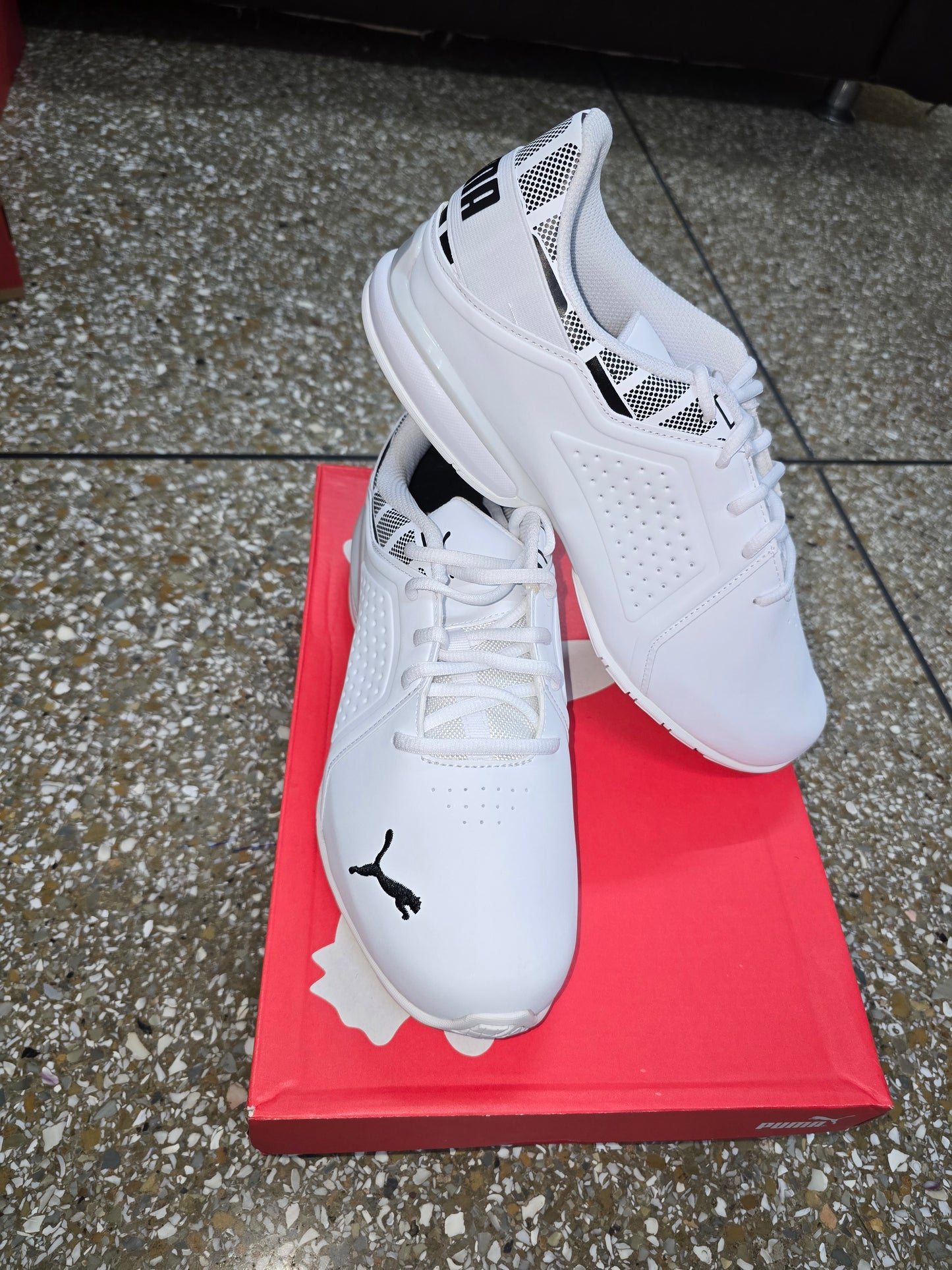 Puma white shoe