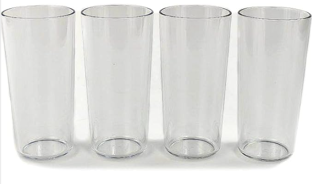 Tupperware Acrylic Transparent Drinking Cup (4)