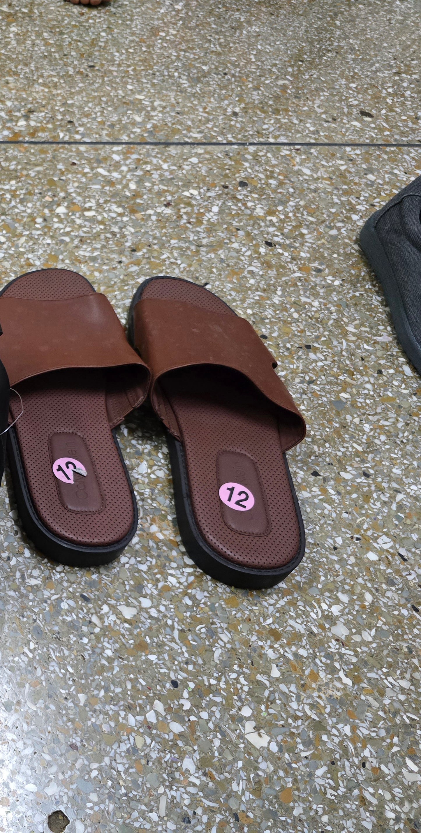 Brown slipper